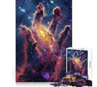 Cosmic Hand of Creation Puzzles for Adults 1000 Puzzles Think Sharper, Stress Relief, Home Fun, (50x75cm)