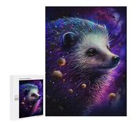 Cosmic Hedgehog Art Print-11 - Adult Tabletop Puzzle, 500 PCS, for A Rewarding Weekend Challenge