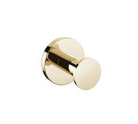 COSMIC Hook Glossy Gold PVD Installation with Screws Measures 5.5 x 5.5 x 6 cm