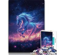 Cosmic Horse 1000 Pieces Jigsaw Puzzles for Adults And Teens,Family Game Stress Reliever Difficult Challenge Artists Collection,Fine Art 50x75cm
