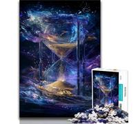 Cosmic Hourglass Jigsaw Puzzles for Adults 1000 Piece,Stress Reliever Difficult Challenge Deal As Gifts for The Whole Family 50x75cm