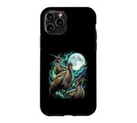 Cosmic Howling Hadeda I irds Under Full Moon Night Case for iPhone 11 Pro