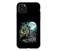 Cosmic Howling Hadeda I irds Under Full Moon Night Case for iPhone 11 Pro Max