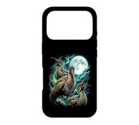 Cosmic Howling Hadeda I irds Under Full Moon Night Case for iPhone 17 Pro
