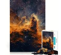 Cosmic Inferno - The Fiery Edge of Space 1000 Pieces Jigsaw Puzzles for Teenagers Recall Boost, Clean Cut, Real Challenge, Table Accent (38x52cm)