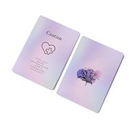 Cosmic Insights Tarot | Easy Carriage 41pcs Coated Paper English Version Oracle Deck | Extensive Application Clear Printed Pocket Size Tarots Games Wiccan Supplies for Personal Fate Divination