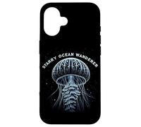 Cosmic Jellyfish - Starry Ocean Wanderer - Jelly Fish Lover Case for iPhone 16