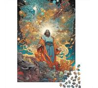 Cosmic Jesus Vision Jigsaw Puzzle for Adults: Mystic Jesus in Light Fun Present & Activity for Home Wall Decor 70x50cm/1000pcs