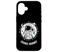 Cosmic Journey Astronaut Space Explorer Fitness Gym Graphic Case for iPhone 16