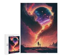Cosmic Journey Celestial View - Adult Tabletop Puzzle, 500 PCS, Festive Gift for Adults, for Relaxing Solo Or Group Play