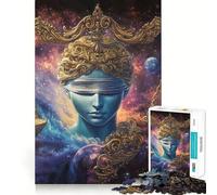 Cosmic Justice for Adults 1000 Piece Jigsaw Puzzle Leisure Game, Fine Detail, Fun Activity, Table Accent (38x52cm)