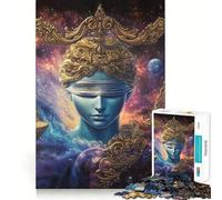 Cosmic Justice Puzzles for Adults 1000 Puzzles Think Sharper, Stress Relief, Home Fun, (50x75cm)
