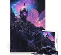 Cosmic King On Throne 1000 Piece Jigsaw Puzzles for Adults Think Sharper, Fine Detail, Home Play, Xmas Idea (50x75cm)