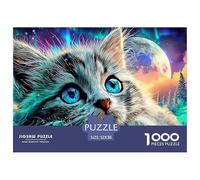 Cosmic KittenUltimate Challenge Jigsaw Puzzles for Adults Conquer The 1000-Piece (Advanced) Impossible, Hard, And Difficult Challenging Puzzle Educational Games - This Is The Pinnacle Gift Jigsaw Puz