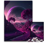 Cosmic Landscape Jigsaw Puzzles for Adults 1000 Piece Puzzles for Adults Perfect Home Or Office Decor, Ideal 50x75CM/19.68x29.52inch