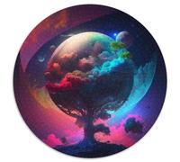 Cosmic Landscape Puzzle 1000 Pieces Jigsaw Jigsaw Puzzles for Adults Perfect for Christmas, Halloween, Easter, New Year 67.5x67.5cm