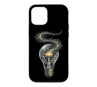 Cosmic Light Bulb Galaxy Design for Bright Ideas Case for iPhone 12/12 Pro