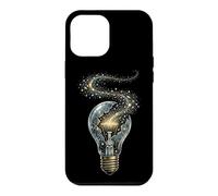 Cosmic Light Bulb Galaxy Design for Bright Ideas Case for iPhone 12 Pro Max