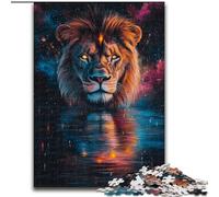 Cosmic Lion 1000 Pieces Jigsaw Puzzles For Teens And Adults, Family Entertainment Toys Is Ideal As A Gift for The Whole Family (50x75cm)