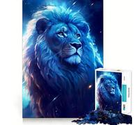 Cosmic Lion 1000 Pieces Puzzles for Teenagers Sharp Thinking, Accurate Cut, Fun Activity, Art Decor (50x75cm)