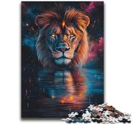 Cosmic Lion 2000 Piece Jigsaw Puzzle for Adults And Teenagers,Pattern Assembly Fun at Home Activities,Birthday Present,Travel Gifts (70X100cm)