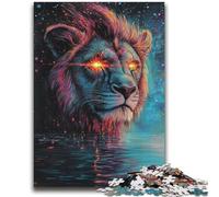 Cosmic Lion Jigsaw Puzzles for Adults 2000 Pieces,Help The Brain Exercise Addictive Toys to Cultivate Patience Great Gift (70X100cm)