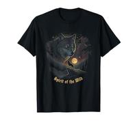 Cosmic Lone Wolf Spirit of The Wild T-Shirt