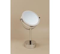 Cosmic Magnifying Mirror, Freestanding, Adjustable Led Light, X5, Chrome, Usb Charging Port, Architect Collection (X5)(3W 5V/1A)