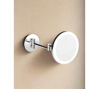 Cosmic Magnifying Mirror, Wall Mounted, X5, Adjustable Led Light, Chrome, Architect Collection (4,5W 100-240V)