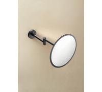 Cosmic Magnifying Mirror, X3, Wall-Mounted Color Black, Dimensions: 20X24X20Cm
