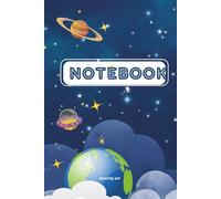 Cosmic Math Notebook: Astronaut and Planets Graph Paper for Boys