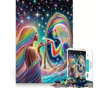 Cosmic Mirror 1000 Piece Jigsaw Puzzles for Adults Think Sharper, Fine Detail, Home Play, Xmas Idea (50x75cm)