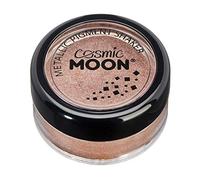 Cosmic Moon Matte Metallic Pigment Loose Face Powder | Rose Gold Cosmetic Pearlescent Powder | Eye Shadow, Makeup for Face, Eyes & Body