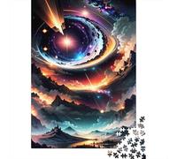 Cosmic Mountain Landscape Jigsaw Puzzles for Adults Interesting Puzzles 1000 Piece Impossible Puzzle Home Decoration Gifts 70x50cm/1000pcs
