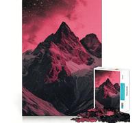 Cosmic Mountain Peaks Puzzle for Adults 1000 Pieces Mental Skill, Fine Cut, Enjoyable Challenge, (38x26cm)