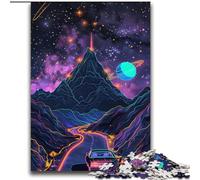 Cosmic Mountains Road 2000 Pieces Jigsaw Puzzle For Adults Teens, Fun Games Wall Decoration Unique Birthday And Xmas Gifts (70x100cm)