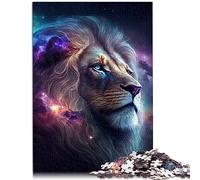 Cosmic Mufasa Lion King Jigsaws 1000 Pieces for Adults and Children by Wooden Jigsaw Puzzles is ideal as a gift for the whole family and this 19.7x29.5inch