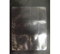 Cosmic/Multi-Master Card/Ticket Collectors Sleeves - 12 Pocket, 53mm x 97mm (10)