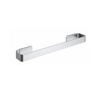 COSMIC NEA Towel Bar for Bathroom Made of Stainless Steel with a Rectangular and Minimalist Design. Towel Holder with Wall Mounting Using Screws or Adhesive. Matte Steel Color