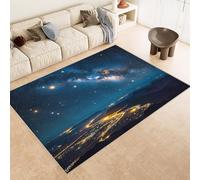 cosmic nebula Bedroom Rugs galaxy Area Carpet Thick Soft Plush Mat for Kids Baby Boys Teen Dorm Home Decor Aesthetic (80x150cm)