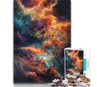 Cosmic Nebula Puzzles 1000 Pieces for Teenagers,Help The Brain Exercise Addictive Toys to Cultivate Patience Great Gift (38x26cm)