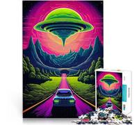 cosmic night driveJigsaws 2000 Pieces for Adults Challenging Game and Family Play Fun at Home Activities, Birthday Present,Travel Gifts, 70x100cm