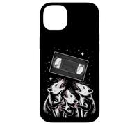Cosmic Opossum Trio Worship Retro VHS Tape Case for iPhone 14 Plus
