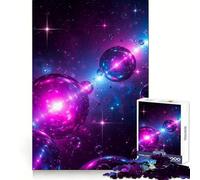 Cosmic Orbs in A Starry Universe Jigsaw Puzzles1000 Pieces Sharp Mind, Accurate Cut, Family Activity, (38x26cm)