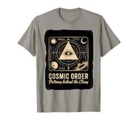 Cosmic Order Patterns Behind The Chaos Sacred Geometry T-Shirt