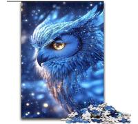 Cosmic Owl Adult Jigsaws 1000 Piece, Pattern Assembly Deal As Gifts for The Whole Family Suitable for And 14 (50x75cm)