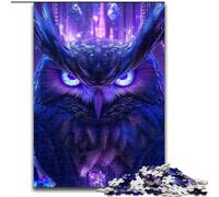 Cosmic Owl Puzzles for Adults 1000 Pieces, Suitable for Ages 14 And Up Wall Decoration Christmas Birthday Gift (50x75cm)
