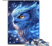 Cosmic Owl Puzzles for Teenagers Teens 1000pc Puzzle, Toys Educational Games Stress Relieving Unique Birthday And Gifts (26x38cm)