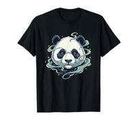 Cosmic Panda Head Mystic Zen Fantasy Animal T-Shirt