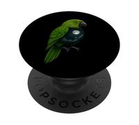 Cosmic Parrot Under the Moon PopSockets Adhesive PopGrip
